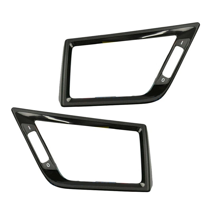 AC Air Outlet Trim Cover for BMW E84 X1 2010-2015 (2 x Black)