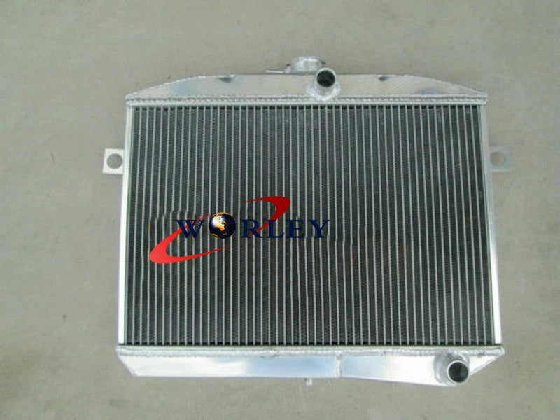 Aluminum Radiator + Fan for Volvo Amazon P1800 B18 B20 (1959-1970)