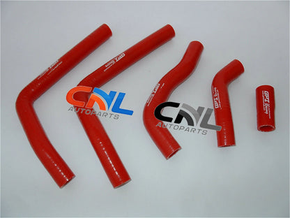 Silicone Radiator Hose for Honda CR125 (2005-2008) - Red 2 x Hoses