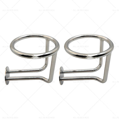 Marine Stainless Steel Ring Drink Cup Holders for Car Boat Yacht Truck RV