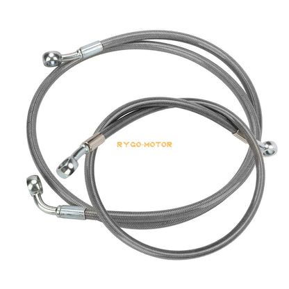 Front Brake Hose Line Left & Right for Polaris Ranger Crew 800 (2010–2014)
