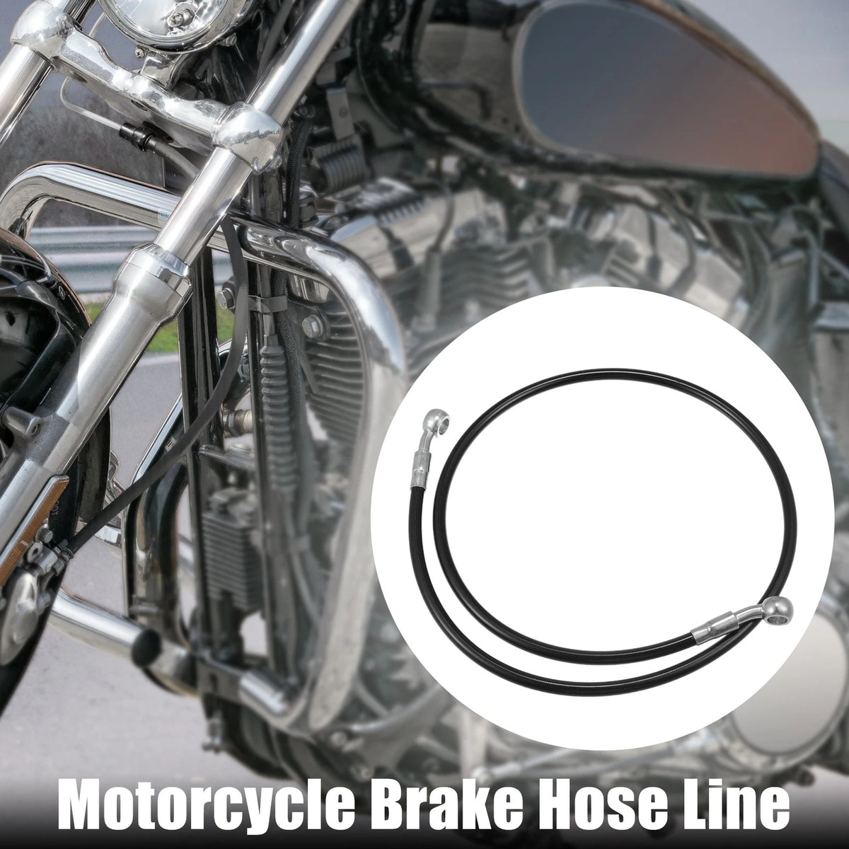 Brake Hose 90cm Hydraulic Brake Line Oil Pipe for Motorcycle