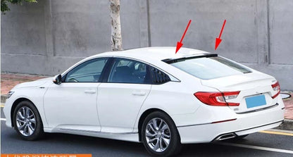 Black Factory Style Glass Roof Spoiler Wing for Honda Accord Sedan (2018-2021)