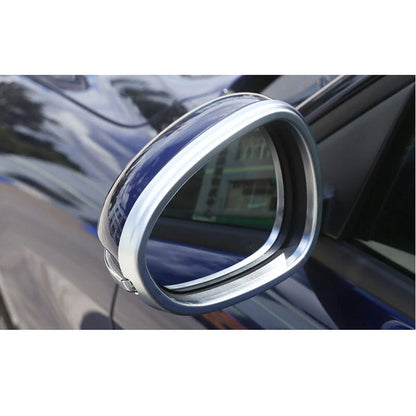 Rearview Mirror Glass Frame Decorate Trim fit For Alfa Romeo Giulia 2017-2018