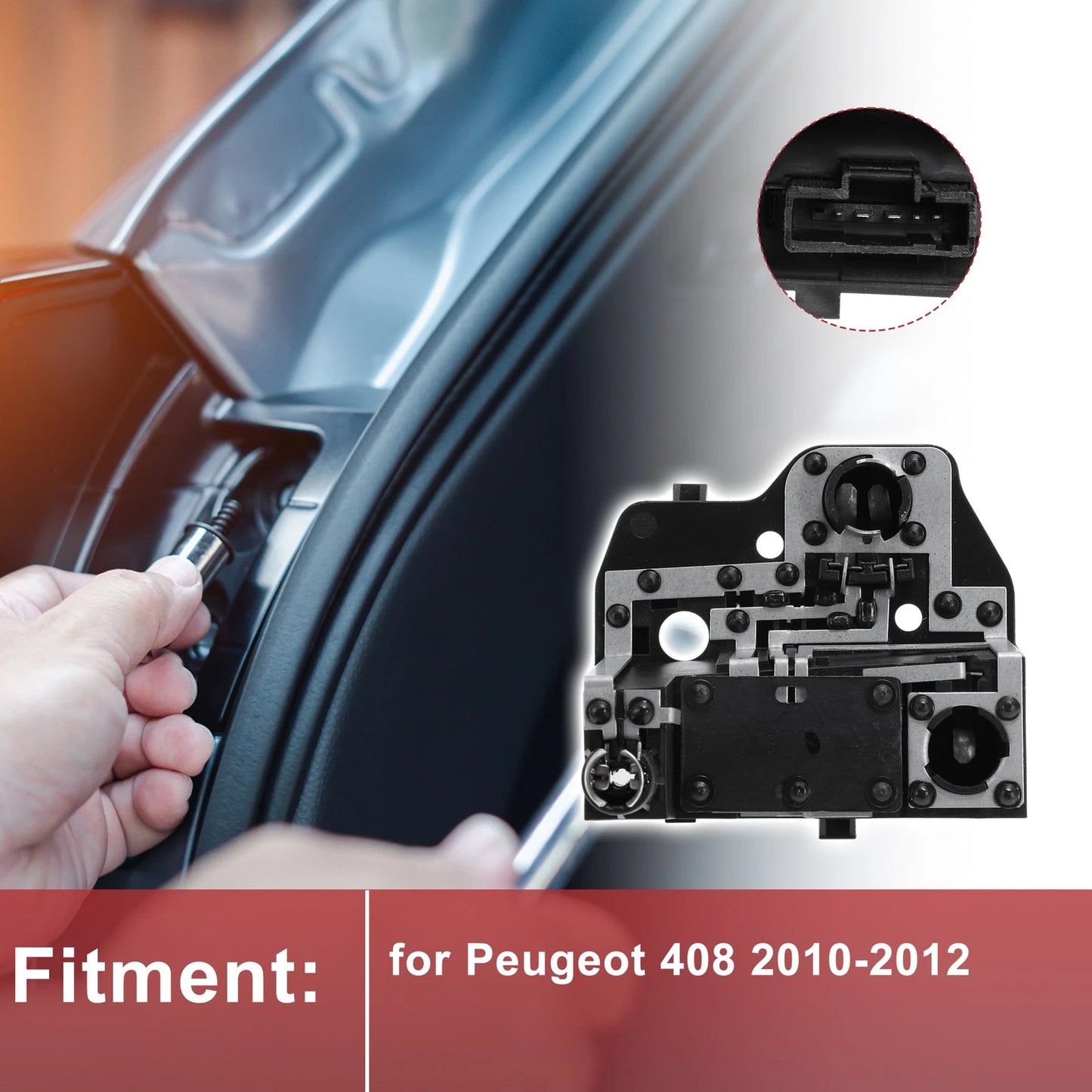 Right Tail Light Socket for Peugeot 408 (2010-2012)