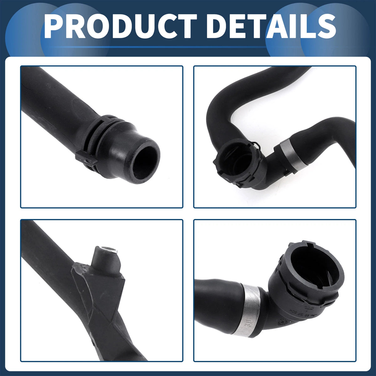 Radiator Hose for BMW 135i 3.0L, 335i 3.0L (2007-2010)