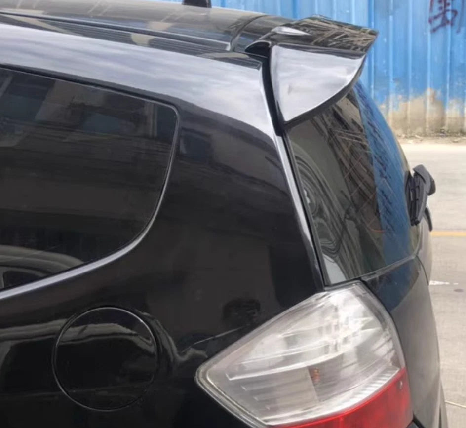 Glossy Black Rear Trunk Spoiler for 2009-2013 Honda Fit Jazz Hatchback