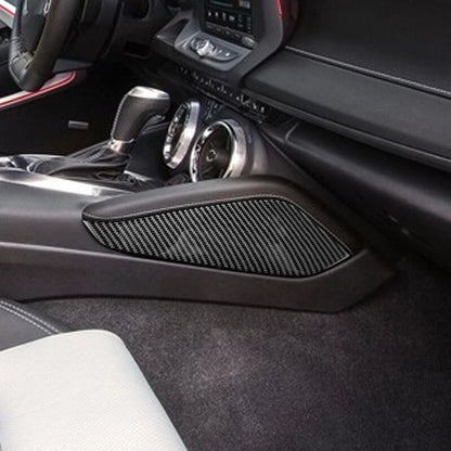34Pcs Soft Carbon Fiber Full Interior Kit Cover Trim For Chevrolet Camaro 16-22