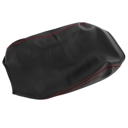 Leather Console Lid Armrest Cover for Mitsubishi Pajero (2000-2022)
