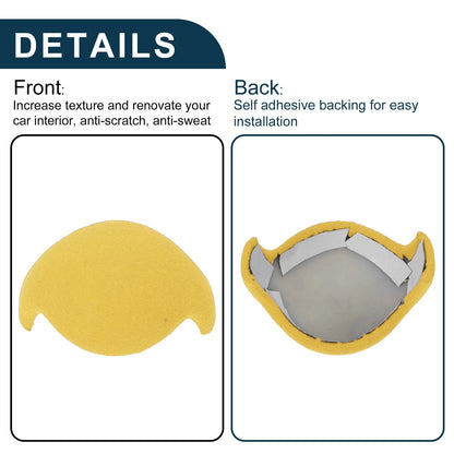 Yellow Gear Shift Knob Cover for Ford Mustang (2015-2021)