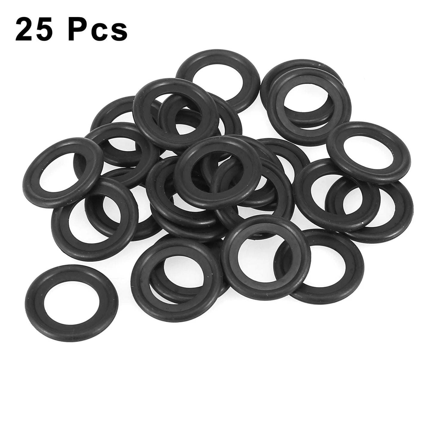 25 x M14 Oil Drain Plug Gasket Washers for Ford Focus (2000-2004)