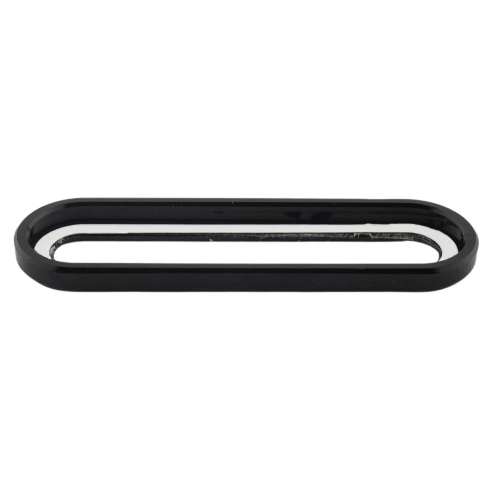 Black Instrument Indicator Lamp Bezel Cover for Harley Road Street Glide (96-13)