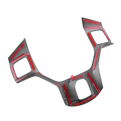 Carbon Fiber Steering Wheel Switch Button Cover for Dodge RAM (2010-2017)