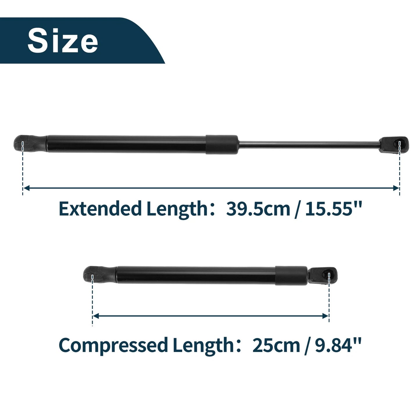 Rear Hatch Lift Supports for Suzuki Alto 5-Door Hatchback (2008-2014)