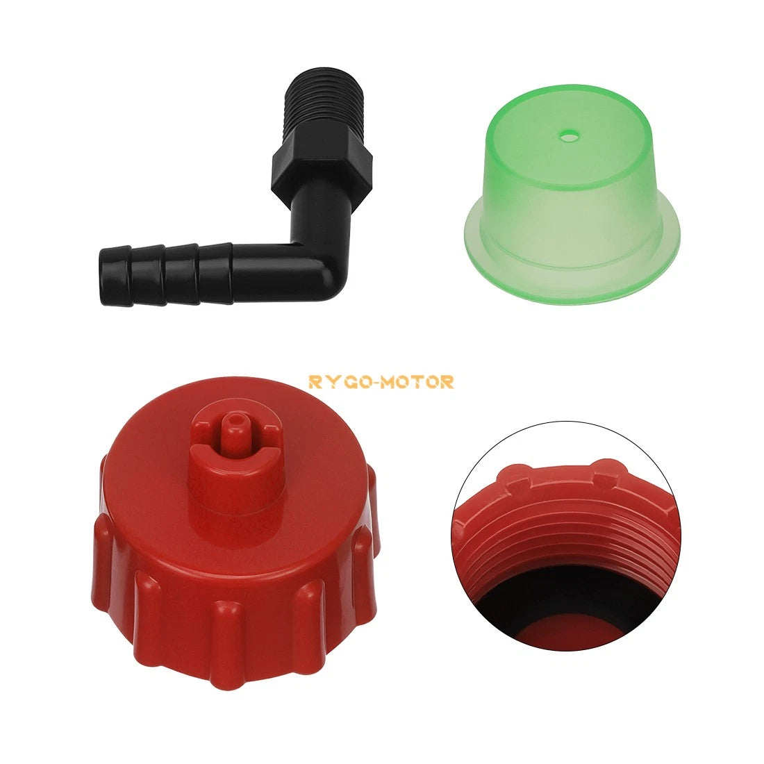 Clutch Cover Downtube Inlet Duct & Hose for Polaris Sportsman 400 (93–96)