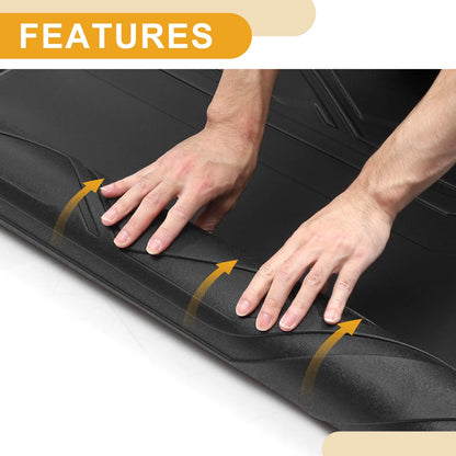 Cargo Liner Rear Boot Mat for Toyota Corolla (2014-2019) Diamond Pattern TPE