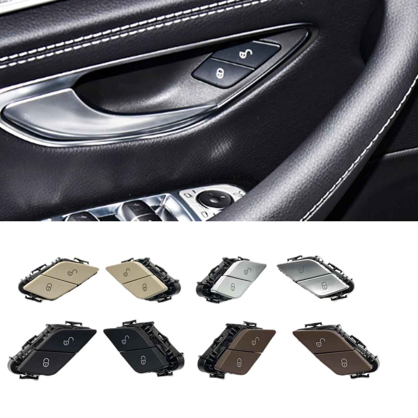 Left Door Lock Switch for Benz E Class W238 (2016-2018)