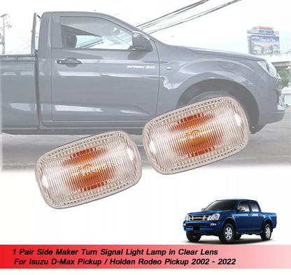 Turn Signal Light Clear Lens for Holden Rodeo (2002-2020)