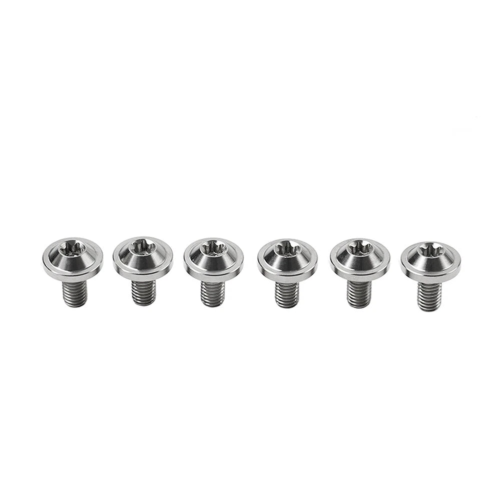 6 x M6x10mm Alloy Torx Head Screws for Titan Motorcycle Bike