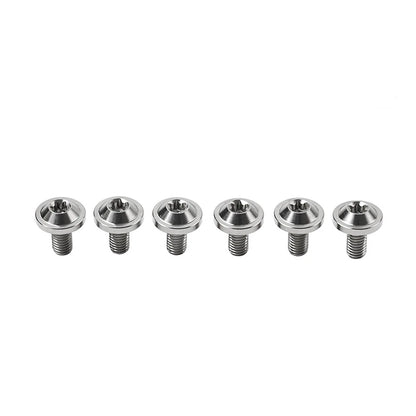 6 x M6x10mm Alloy Torx Head Screws for Titan Motorcycle Bike