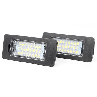 LED License Plate Lights for Audi Q5 S5 A4 A5 TT Passat R36 (2008-2017)