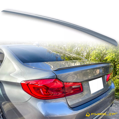 C2Y Blue Boot Lip Spoiler for BMW 5 Series G30 Sedan (2017-2020)