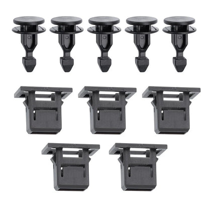 Set of 5 Engine Cover Retaining Clips for Honda (2001-2023)