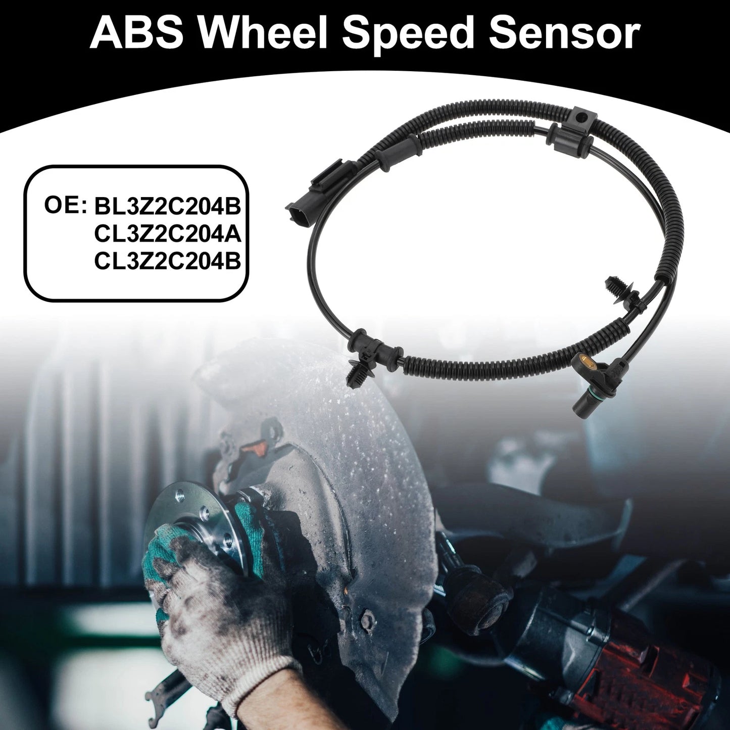 ABS Wheel Speed Sensor Kit for Ford (2004-2008) 1 x Front Left/Right