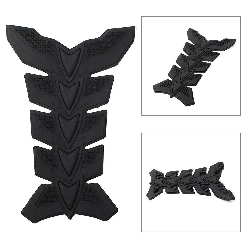 3D Fish Bone Decal Sticker Protector for Universal Motorcycle Gas Fuel Oil Tank