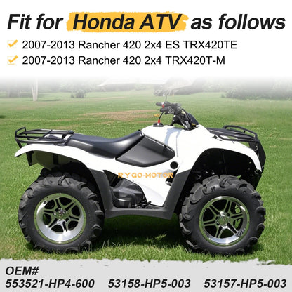 2 x Left & Right Tie Rod Ends for Honda Rancher 420 2x4 (2007–2013)