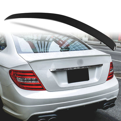 Rear Boot Spoiler for Mercedes Benz W204 C204 Coupe (2007-2014)