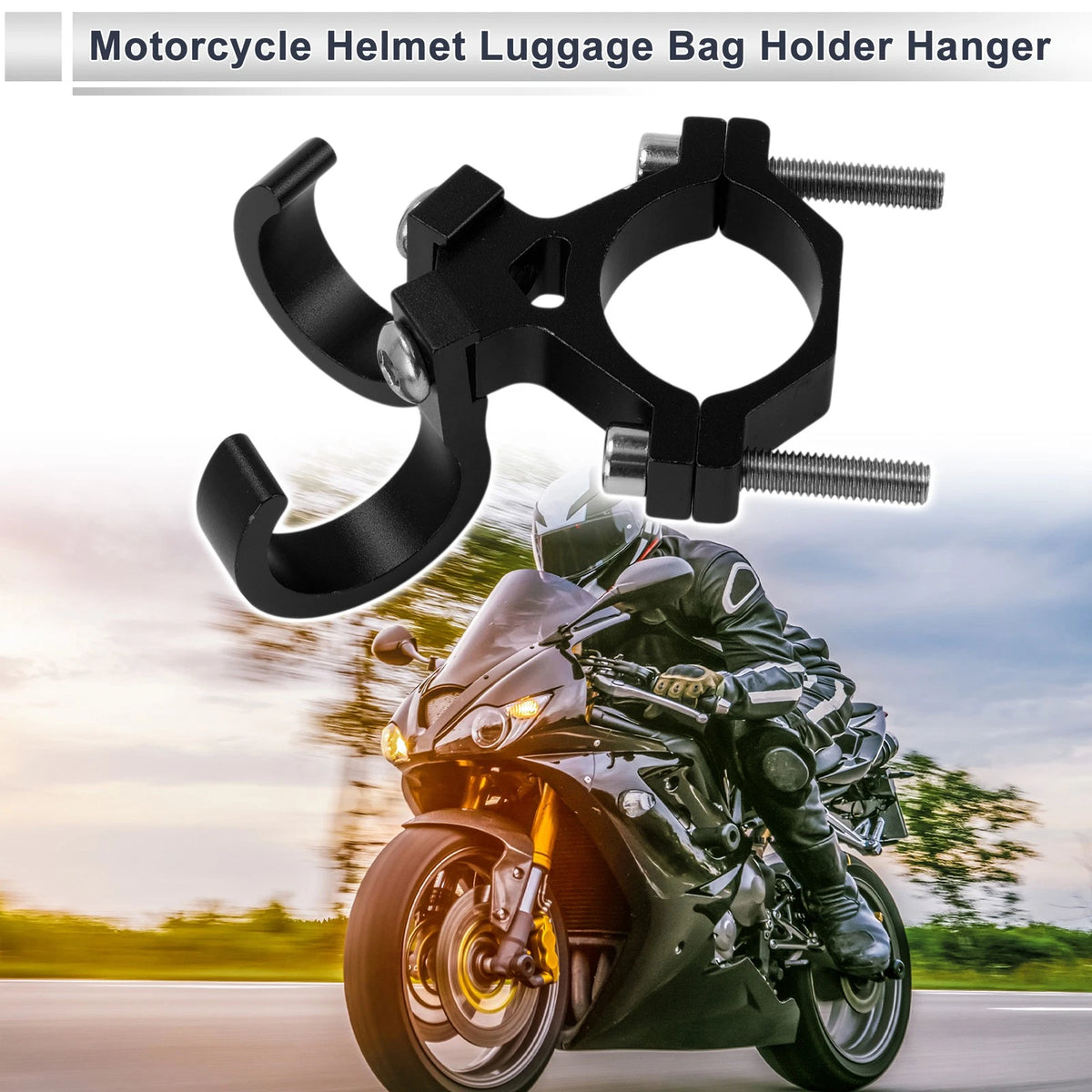 Arc / 1 Set / Aluminum Alloy Motorcycle Hook Hexagon Wrench Screw Washer for MC