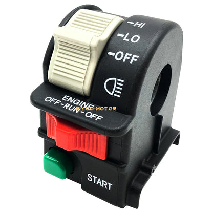 Light Run Stop Handle Bar Switch for Polaris Predator/Outlaw 500 (2006–2007)