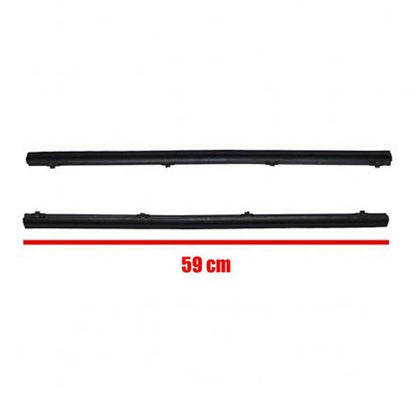 Weatherstrip Door Belt w Vent Front Set 2 Fits Datsun Nissan 720 UTE 1980-86 D05