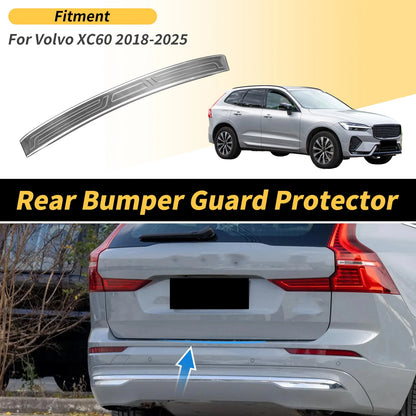 Bumper Guard for Volvo XC60 Silver Tone (2018-2025)