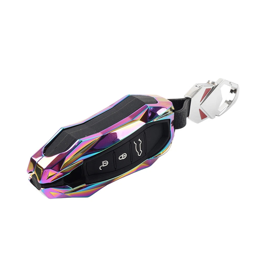 Colorful Smart Key Fob Cover Case for Porsche Cayenne Panamera 911 Macan