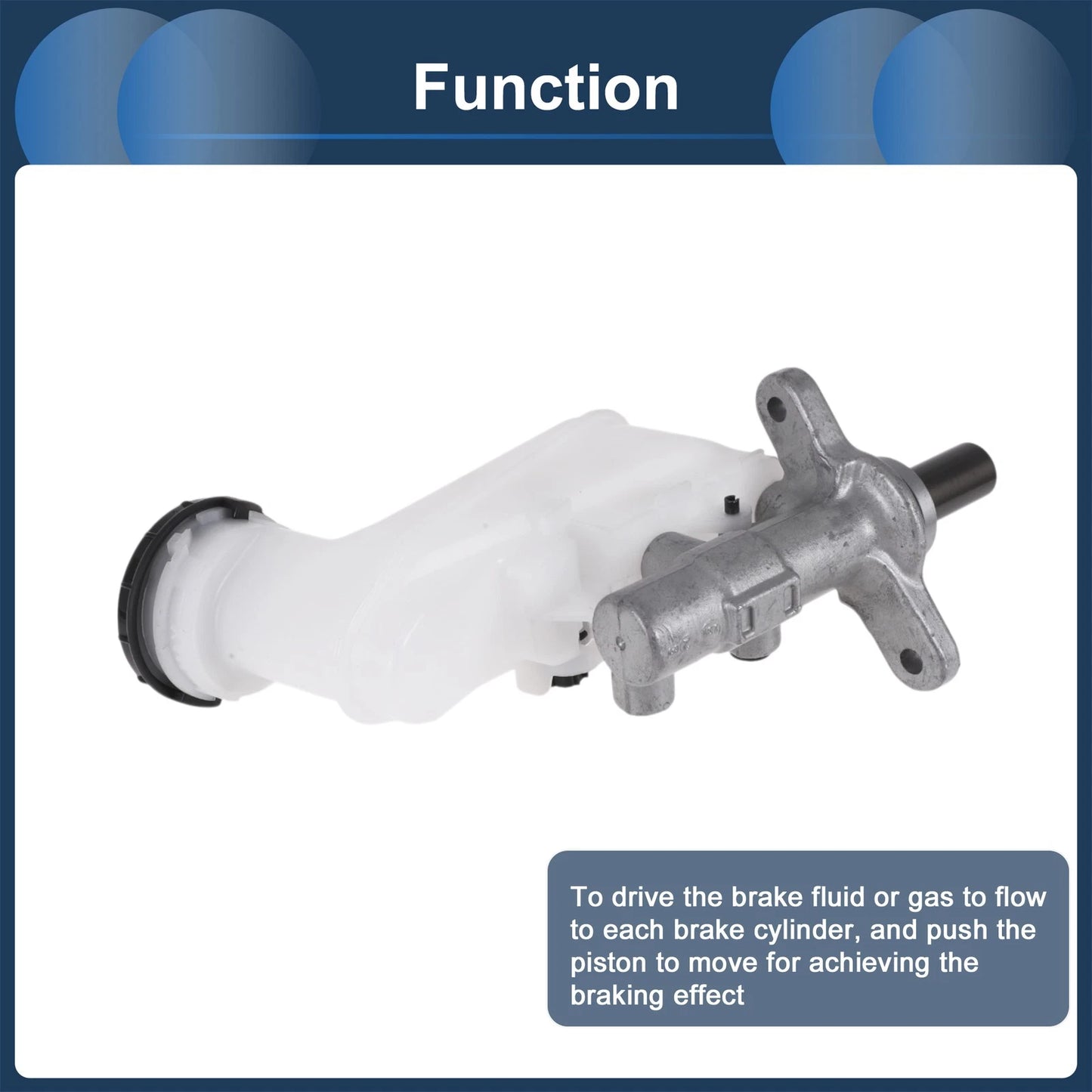 Brake Master Cylinder with Reservoir for Honda Accord (2013-2017)