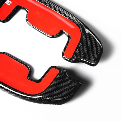 2 x Carbon Fiber Steering Wheel Shift Paddle Extensions for Benz AMG (22-23)