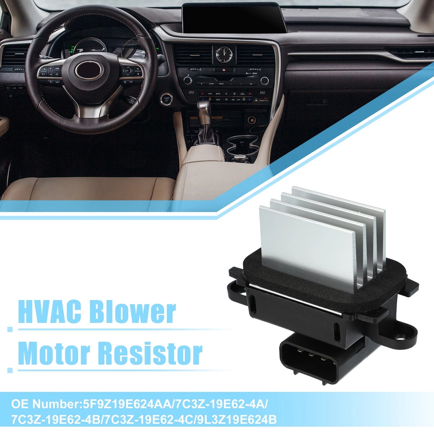 Heater Blower Motor Resistor for Ford Expedition (2007-2008)