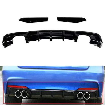 Rear Lower Bumper Spoiler Lip for BMW 3-Series F30 F31 F35 M-Sport (2012-2019)