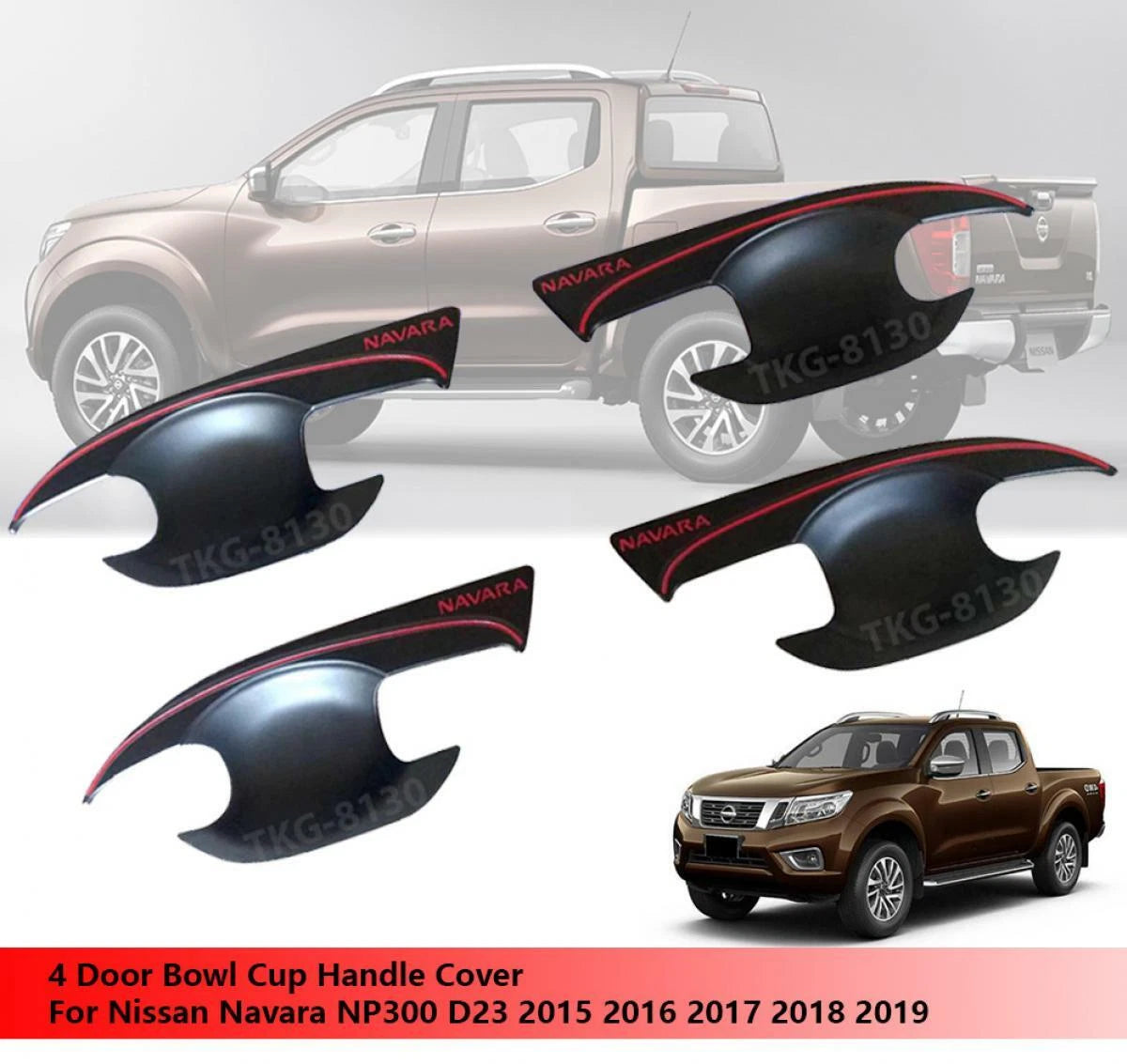 Door Handle Bowl Cup for Nissan Navara NP300 (2015-2019)