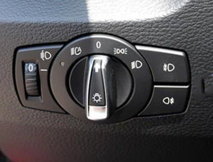 1x Black Headlight Switch for BMW 1 3 Series X1 E84 E88 E90 E92 (2007-2013)