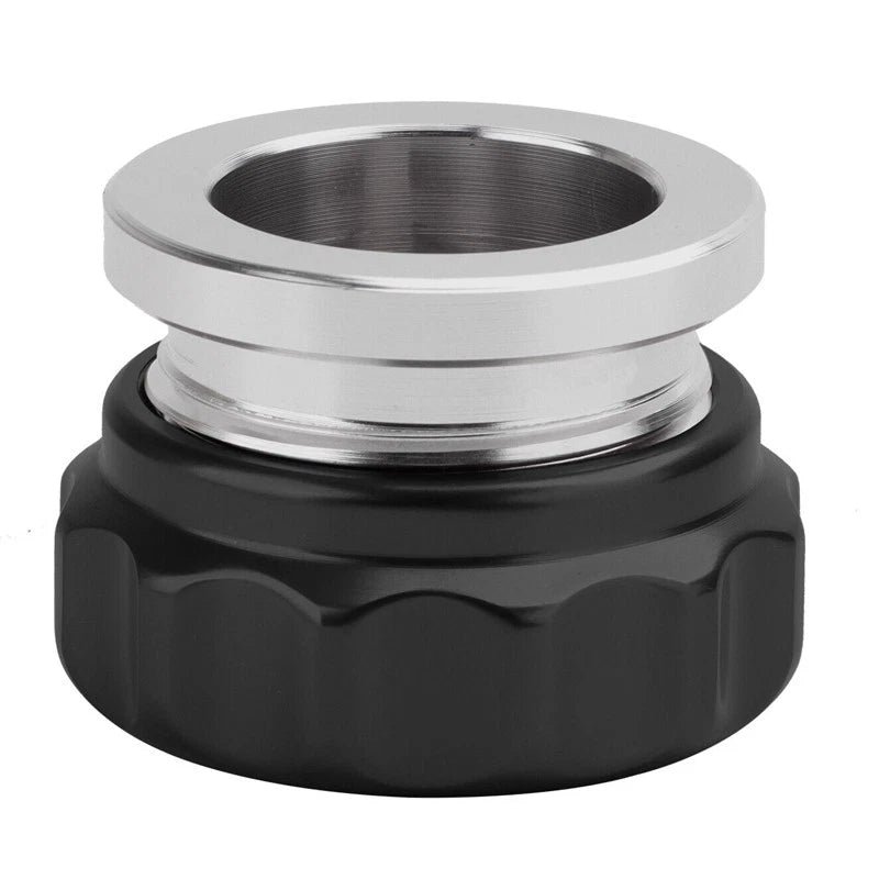 Aluminum Alloy Weld-On Filler Neck & Cap for Car Fuel Water Tank (N/A)
