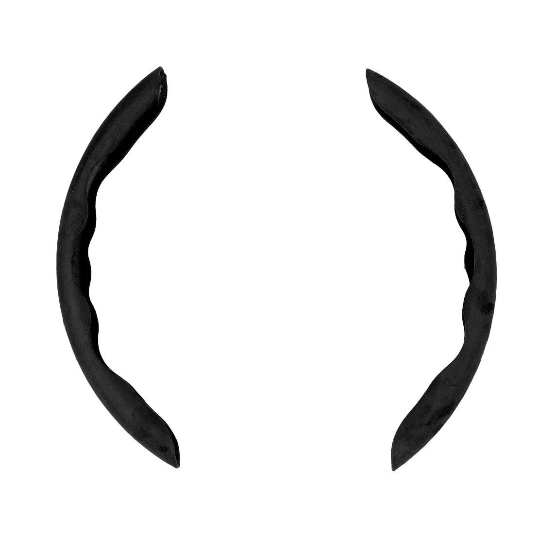 38cm Anti-Slip Steering Wheel Cover for Universal Car Black