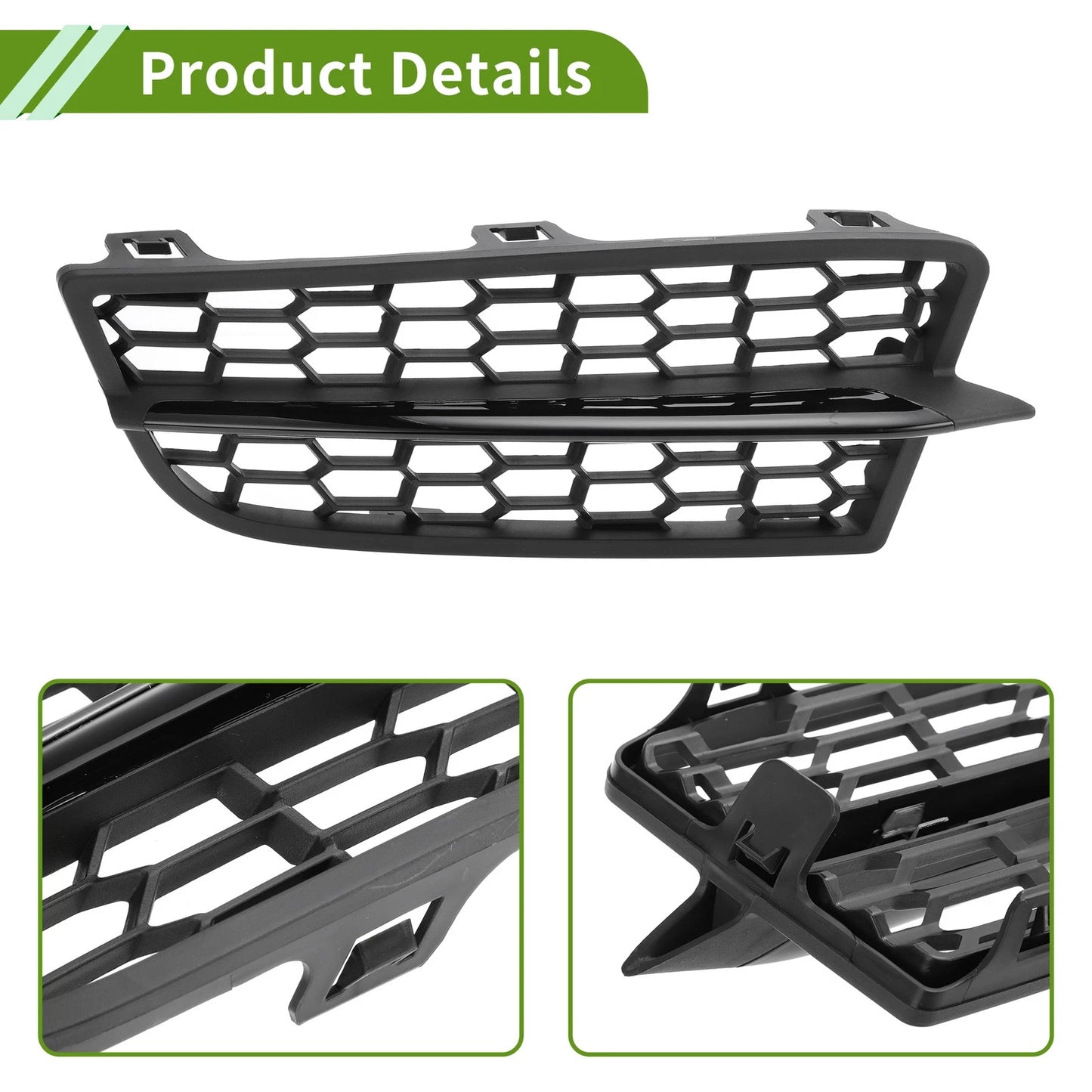Front Left Fog Light Grill for BMW 1-Series (2011-2015) - 1 Pcs