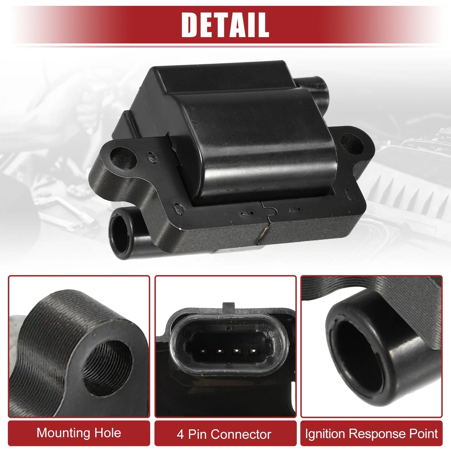 8pcs Ignition Coil Pack for Chevrolet Silverado 3500 (2001-2006)