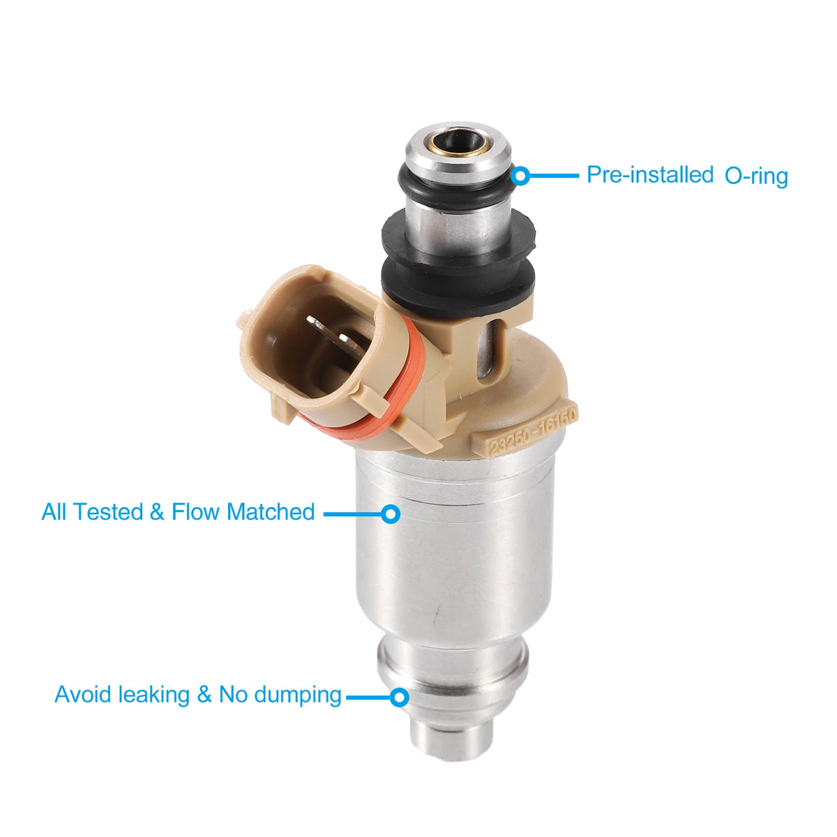 Fuel Injector 4 x for Toyota Corolla 1.6L (1992-1997)