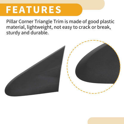 Front Left Side Pillar Corner Triangle Trim for Chevrolet Sonic (2012-2020)