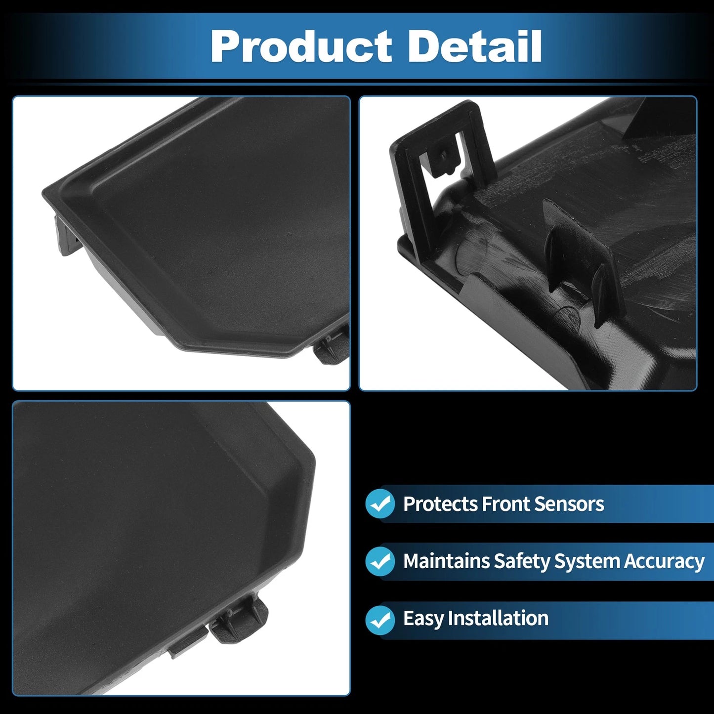 Front Grille Wave Radar Sensor Cover for Honda CR-V (2020-2022)