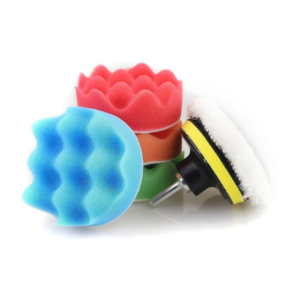 3 Inch Sponge Buffing Polishing Pad Kit for Car (12 pcs)